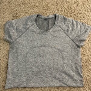 Grey swiftly tech short sleeve